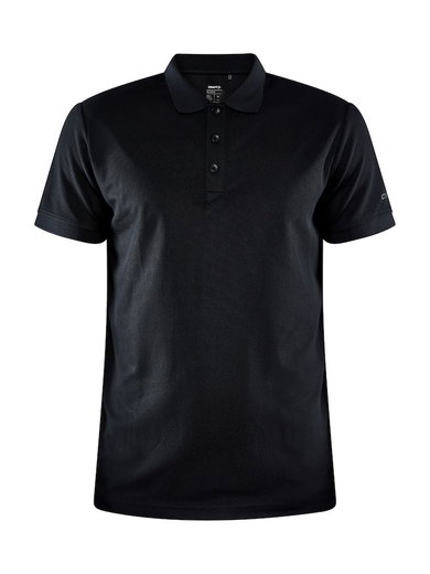 Craft Sport-Polo Core Unify (funktionelles Recyclingpolyester) schwarz Herren